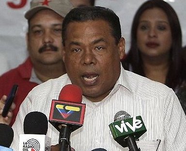 El presidente de la federación Nacional de Trabajadores del Sector Público (Fentrasep), Franklin Rondón