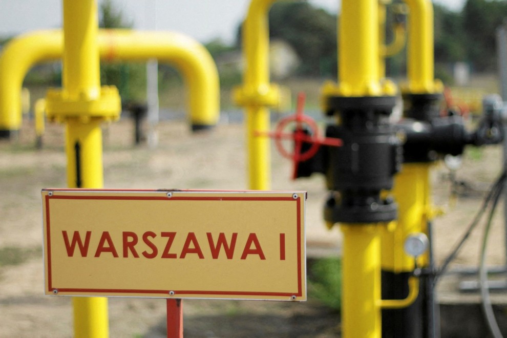 
Un gasoducto en el centro de Polonia 
