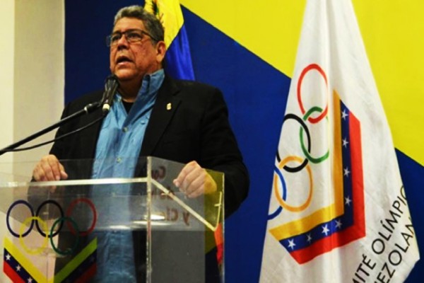 Eduardo Alvarez, presidente del Comité Olímpico Venezolano (COV).