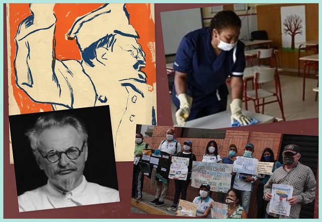 Nace Trotski: Su obra es esencial para comprender la deformación burocrática de las revoluciones proletarias. - Es el Día del Obrero Educacional en Venezuela y, como todos, trabajan casi a "salario cero". Homenajearles es dignificar la remuneración de su trabajo.