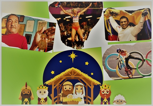 Imágenes alusivas al Día del Deporte Nacional y al Día de los Reyes Magos
