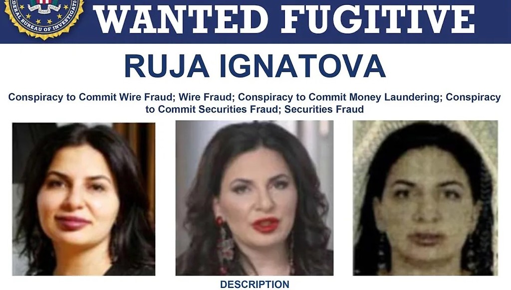 Ruja Ignatova es una de las 10 fugitivas más buscadas por el FBI, la única mujer que figura actualmente en esa lista