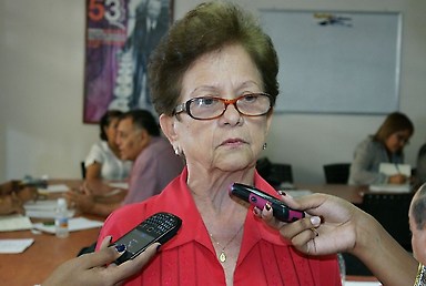 Gladys Suárez, dirigente del PSUV en el Zulia