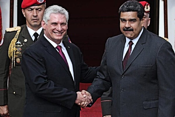 Nicolás Maduro y Miguel Díaz-Canel.