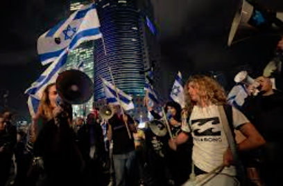 Protestas en Israel contra Netanyahu