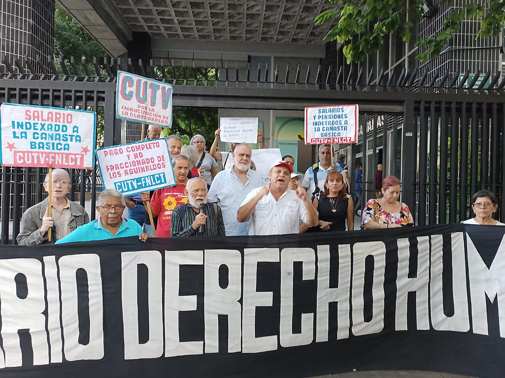 Protesta sindicatos trabajadores