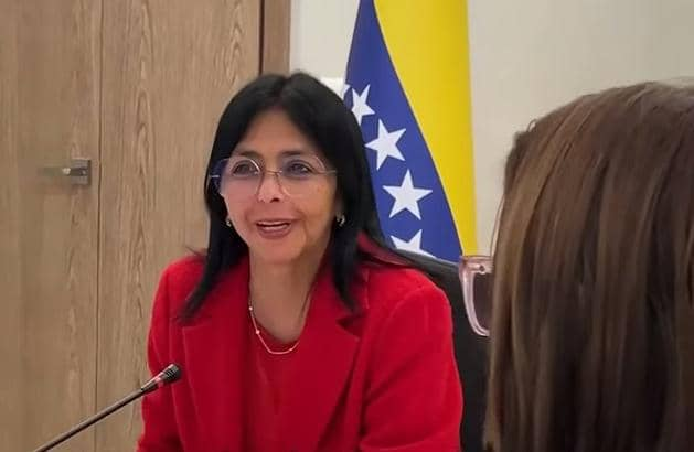 Delcy Rodríguez, vicepresidenta de Venezuela