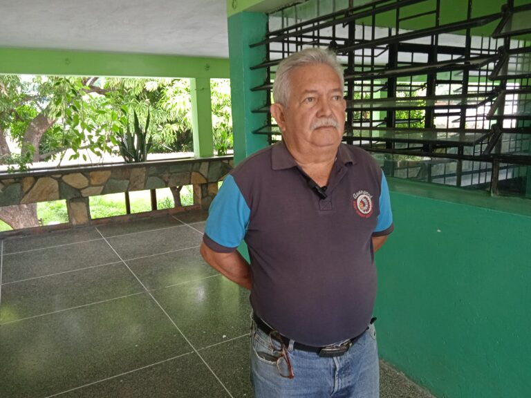 Eleuterio De La Rosa, presidente del Colegio de Profesores del estado Guárico