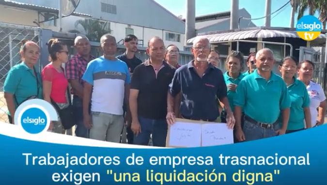 Trabajadores de Tupperware exigen una liquidación justa