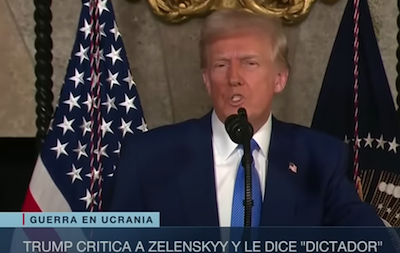 Trump le replica a Zelenskyy y lo llama "dictador sin elecciones" |