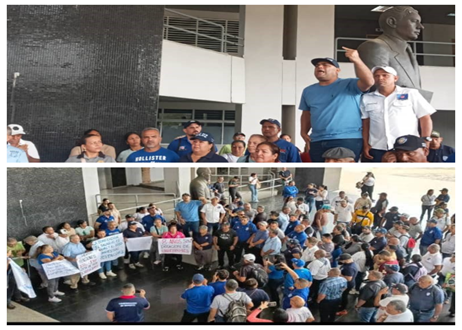 Trabajadores universitarios del Zulia protestaron el 19 de marzo