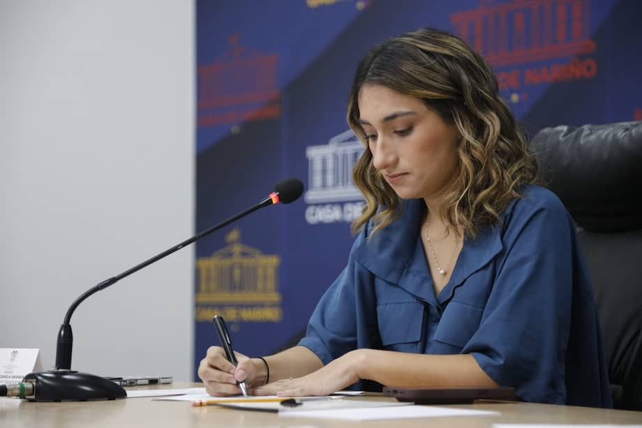 Laura Sarabia, canciller colombiana