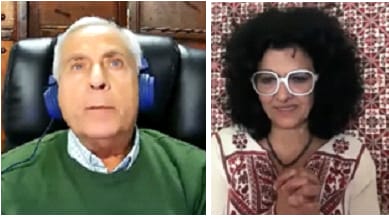 Nicola Hadwa y Susana Khalil