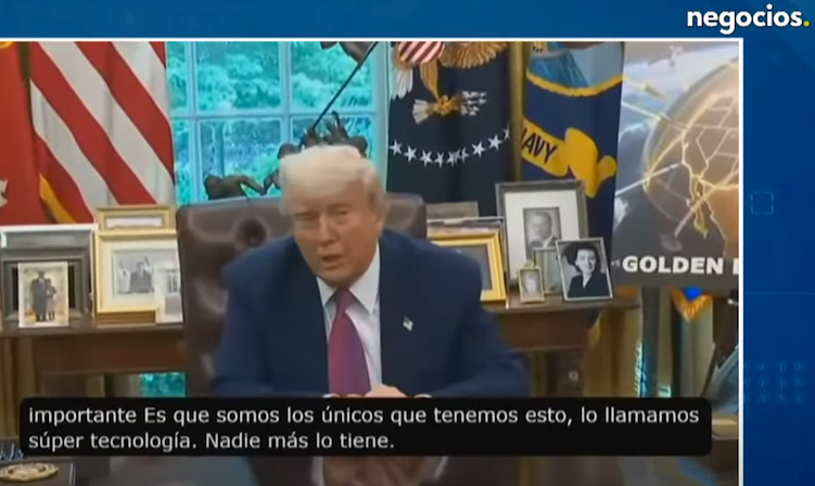 Trump anuncia su Cúpula Dorada y China reaciona