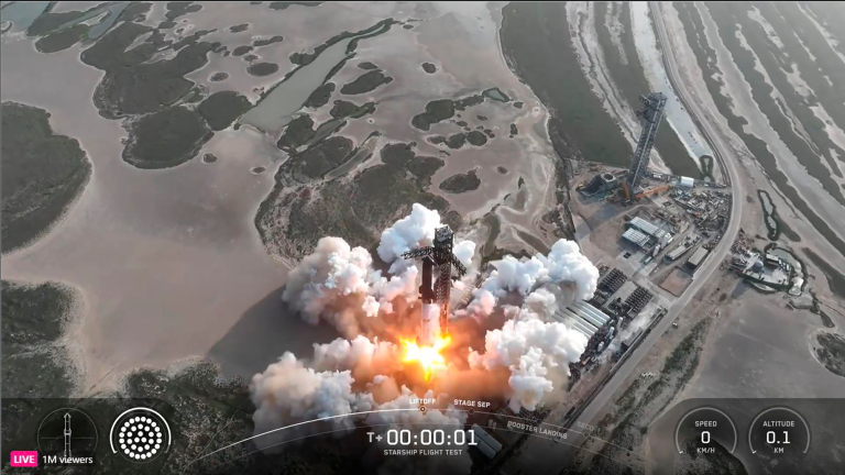 Lanzamiento de Starship de SpaceX