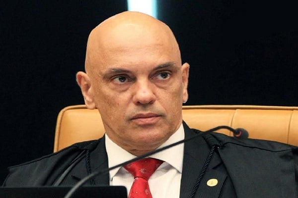 El ministro Alexandre de Moraes, de la Corte Suprema Brasil.