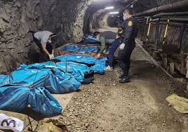 Matanza de mineros en Pataz‚ Perú