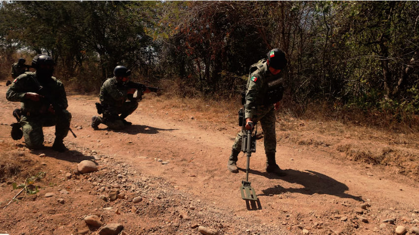Los militares murieron por la explosión de una mina