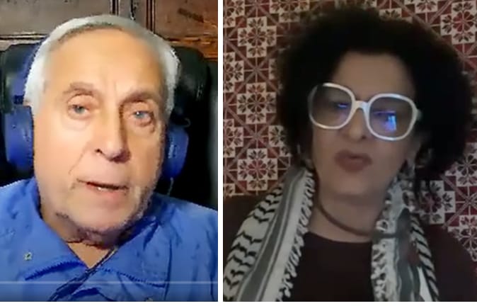 Nicola Hadwa y Susana Khalil