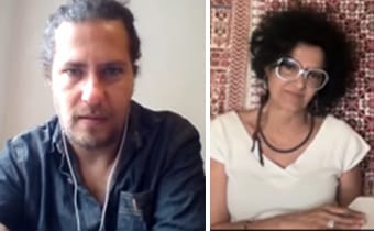 Christian Nader y Susana Khalil