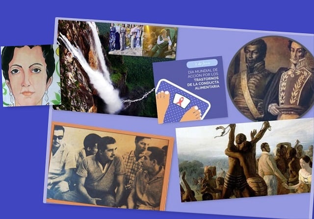 Imágenes alusivas a las efemérides destacadas