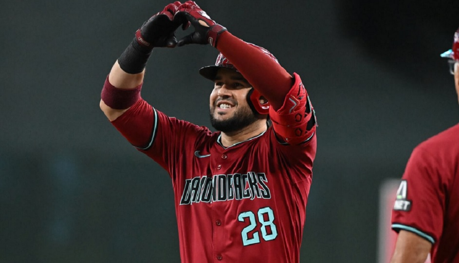 El venezolano Eugenio Suárez, de los Diamondbacks de Arizona