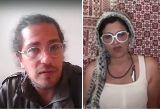 Christian Nader y Susana Khalil
