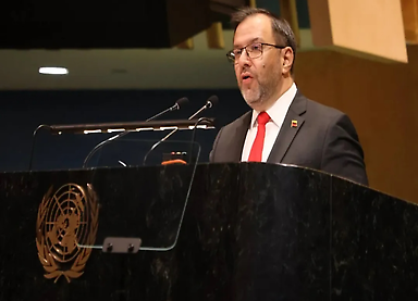 El canciller de Venezuela Yván Gil