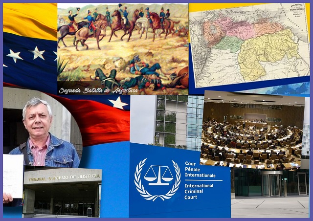Imágenes alusivas a las efemérides destacadas: 2da Batalla de Angostura, Gonzalo Gómez introduce recurso constitucional para la aplicación del Art 91 (salario según la canasta básica), Día Mundial de la Justicia Internacional (creación de la CPI)