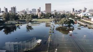Inundaciones en Sudáfrica