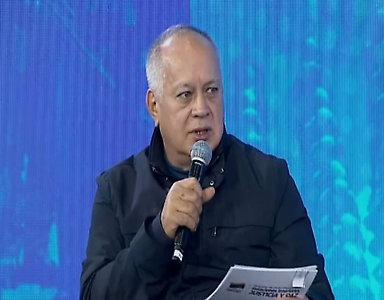 Diosdado Cabello, ministro de Interior de Venezuela