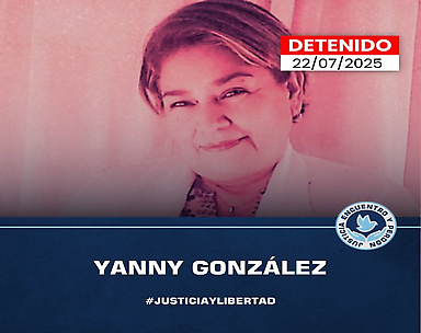 Yanny González, presidenta del gremio de enfermería del estado Barinas