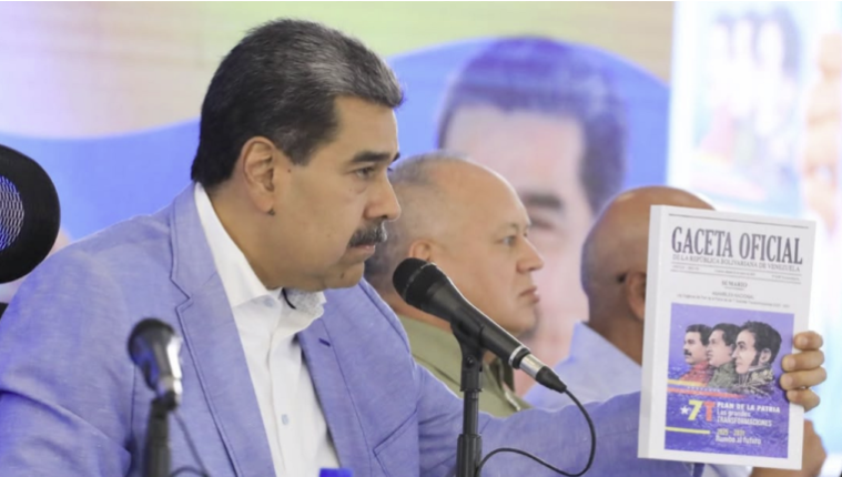 El presidente de Venezuela, Nicolás Maduro