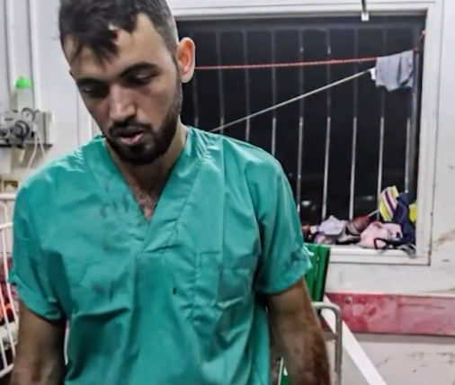 Los médicos de Gaza sufren tras largas horas de trabajo y sin recibir la suficiente ingesta de alimentos