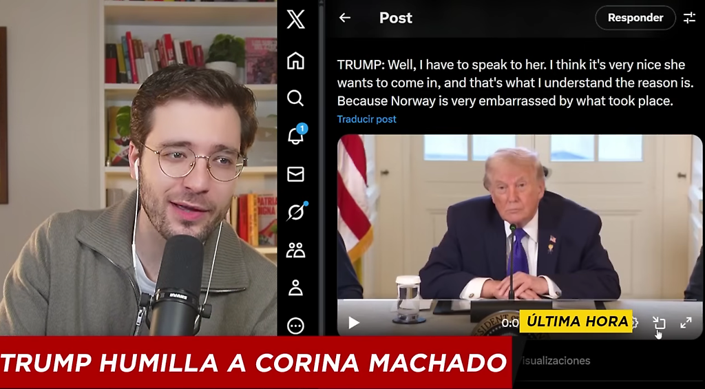 La humillación de María Corina ante Trump, por Alán Barroso
