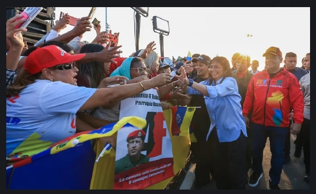 'Debemos liberar a Venezuela de ese odio que los ha carcomido y por eso la fuerza de transformación, la fuerza de la Revolución Bolivariana una vez más, hemos tendido nuestra mano por la convivencia democrática, por la paz y por la reconciliación'