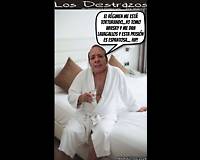 (Caricatura)Los Destrazos por Maquitos: A Pamperito lo están torturando pobre