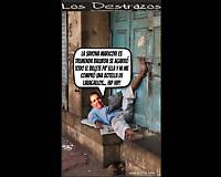 (Caricatura ) Los Destrazos por Marquitos: Inmundito está en huelga de brazos caídos...