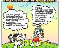 Caricatura de El Tano Yea. USA: Además de 60 crímenes, ¡Impunidad..!