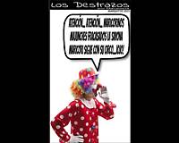 (Caricatura) Los Destrazos por Marquitos: La satona Maricori sigue con su circo disfrasado