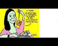 CARICATURA: Marícory, Trump, la chapita y el biyuyo